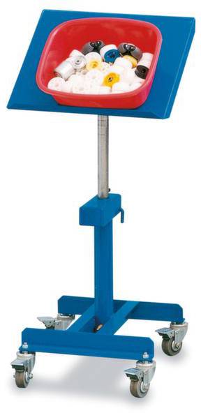 RapidLift 16/1600155 Materialständer Stahl pulverbeschichtet Traglast (max.): 150 kg Verkehrsblau (RAL 5017)