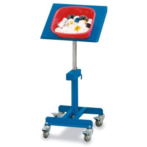 RapidLift 16/1600155 Materialständer Stahl pulverbeschichtet Traglast (max.): 150 kg Verkehrsblau (RAL 5017)