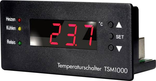 H-Tronic 1114470 TSM 1000 Temperaturschalter Baustein 12 V/DC -99 - 850 °C