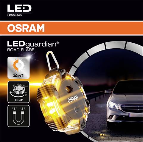 Osram LEDguardian Road Flare LED Warnleuchte orange-8