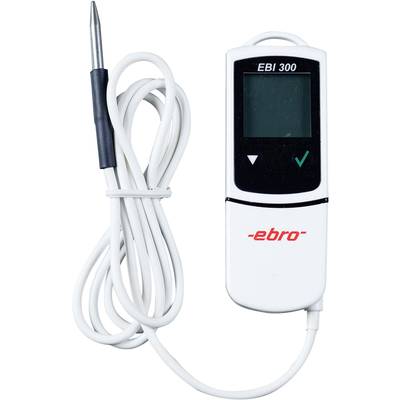 ebro 1340-6335-D EBI 300 TE Temperatur-Datenlogger kalibriert (DAkkS-akkreditiertes Labor) Messgröße Temperatur -30 bis 