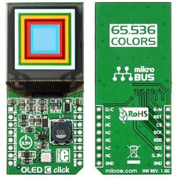 Image of MikroElektronika OLED C click mikroBUS™ Display-Modul 2.8 cm (1.1 Zoll)