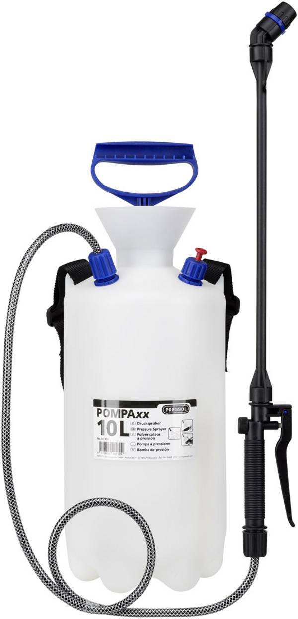 Pressol 06910 PRESSOL Industrie-Zerstäuber 10 l Weiß (transparent)