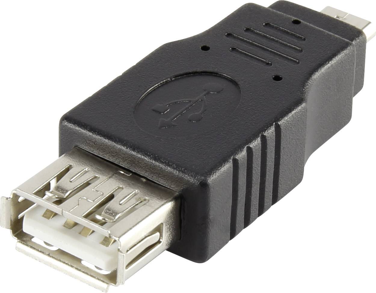 CONRAD Renkforce USB Adapter [1x USB 2.0 Stecker Micro-B - 1x USB 2.0 Buchse A] rf-usba-07