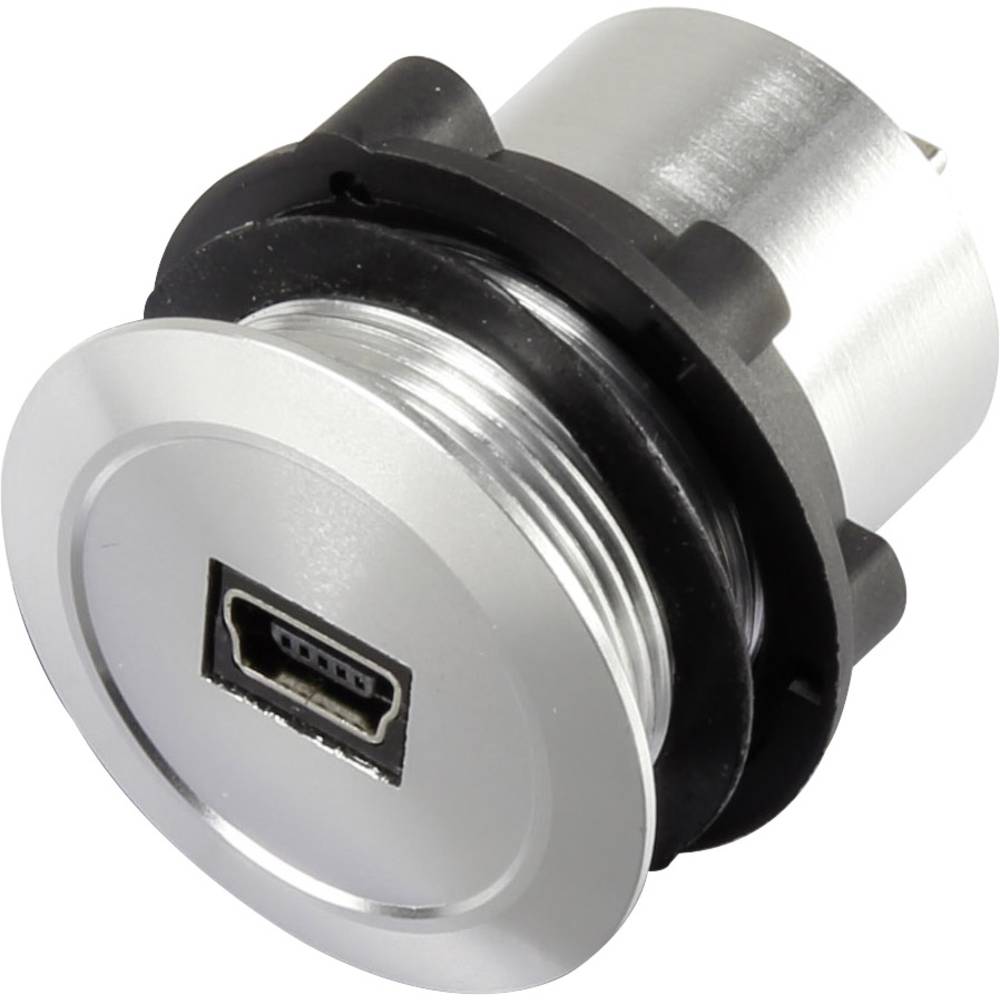 Mini USB Einbaubuchse 2.0 Buchse, Einbau Mini USB-01 Mini USB B Buchse ...