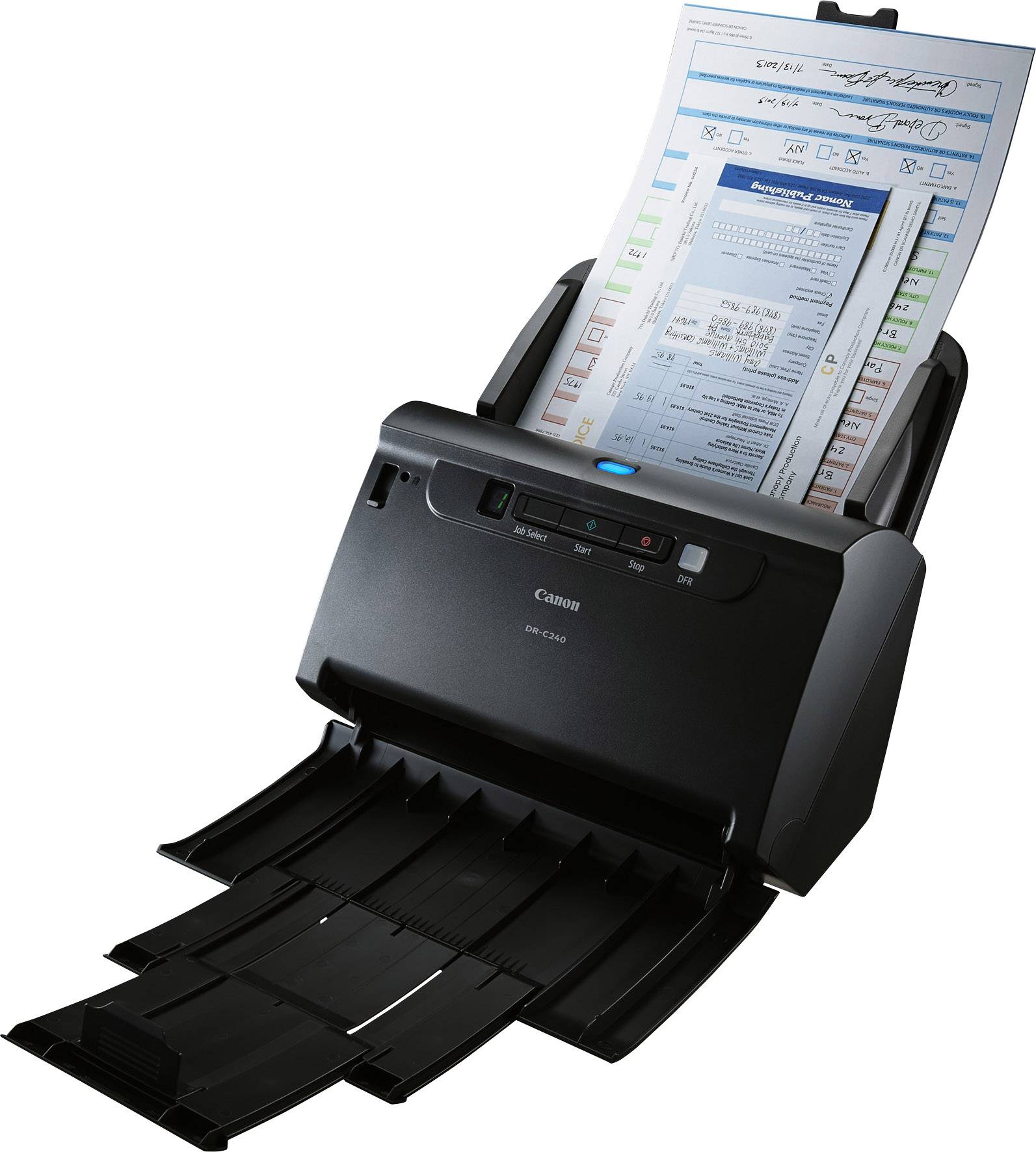 Canon imageFORMULA DR-C240 Duplex-Dokumentenscanner A4 600 x 600 dpi 45 Seiten/min, 90 Bilder/min USB-5