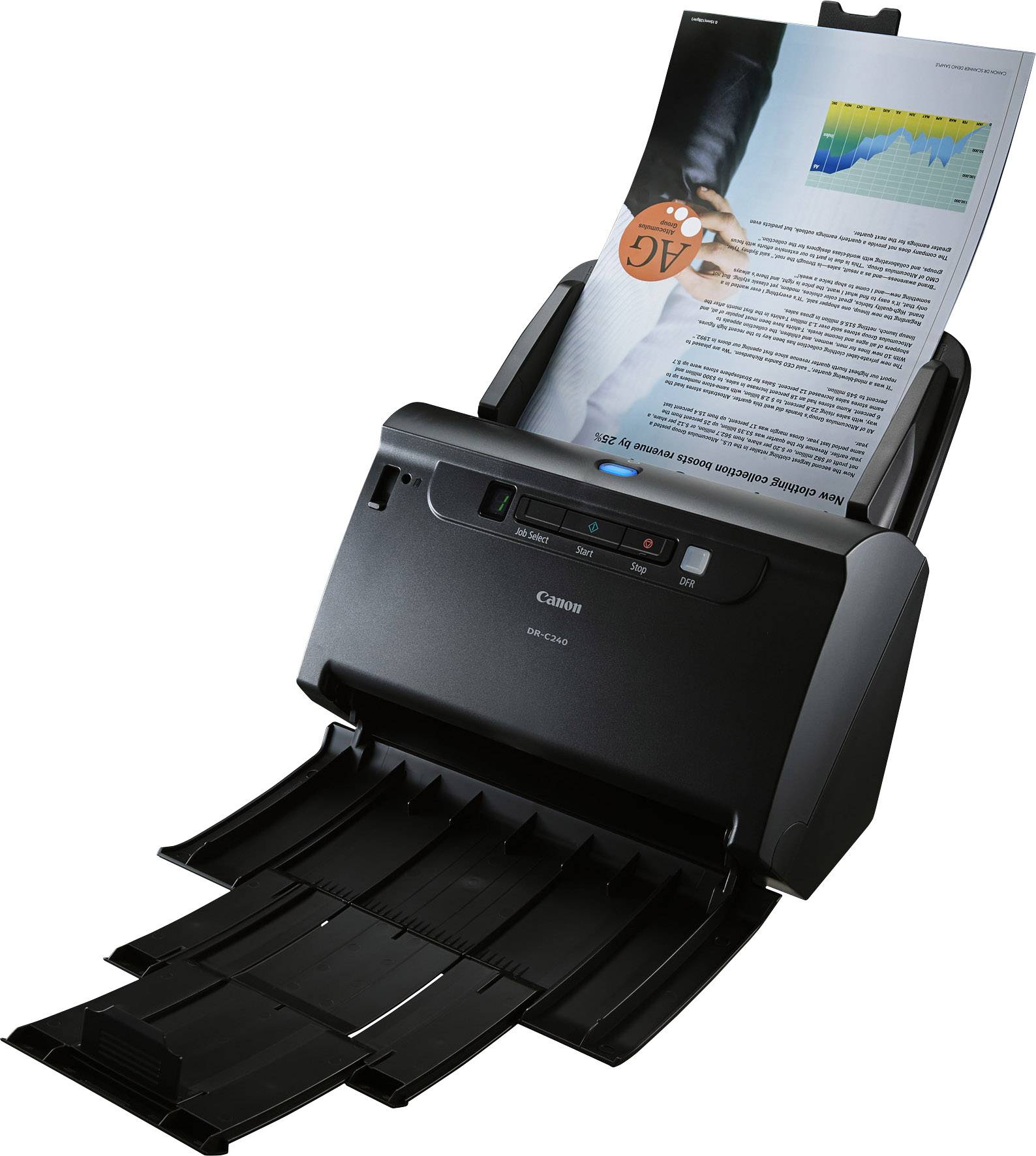 Canon imageFORMULA DR-C240 Duplex-Dokumentenscanner A4 600 x 600 dpi 45 Seiten/min, 90 Bilder/min USB-7