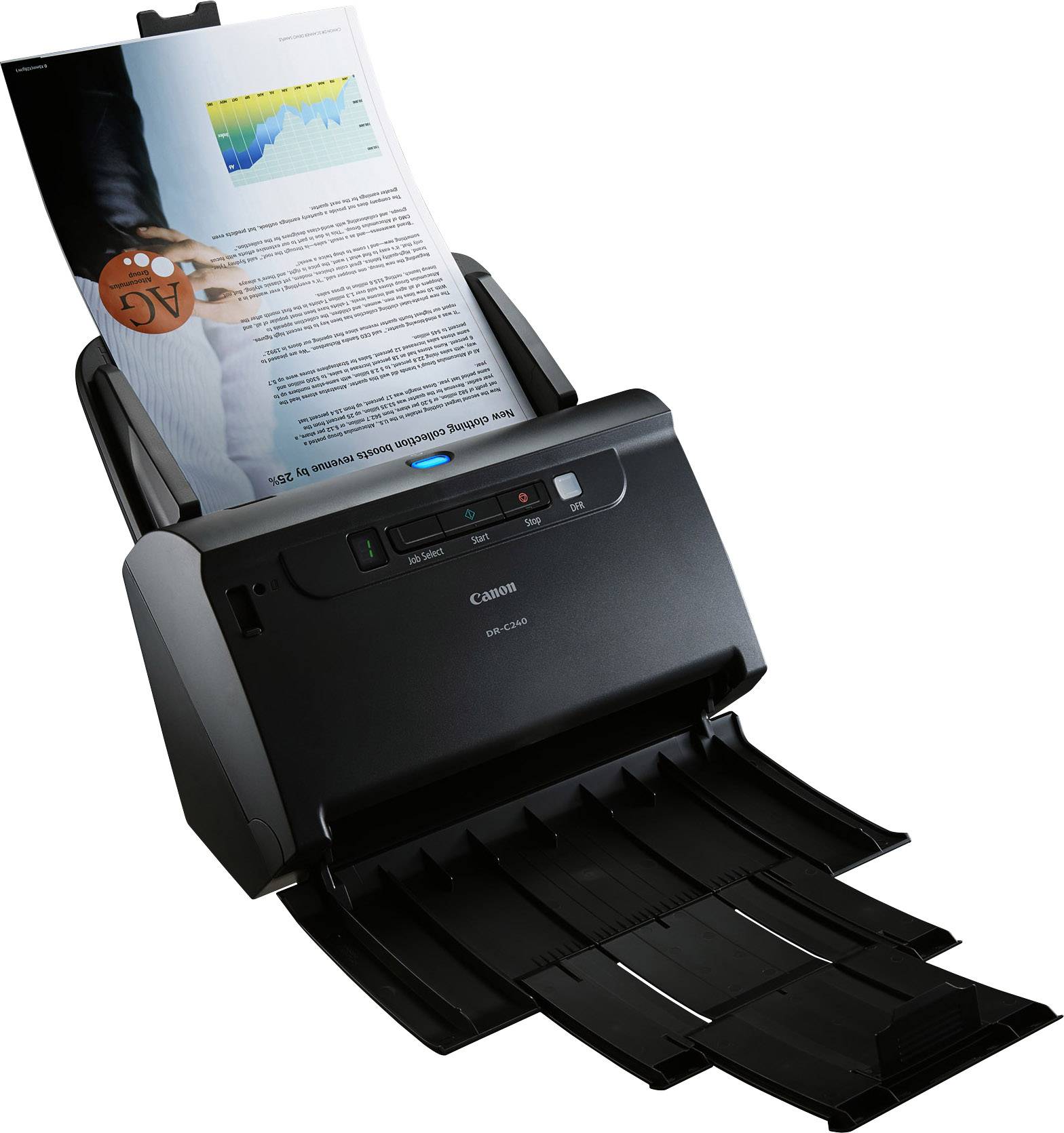 Canon imageFORMULA DR-C240 Duplex-Dokumentenscanner A4 600 x 600 dpi 45 Seiten/min, 90 Bilder/min USB-9