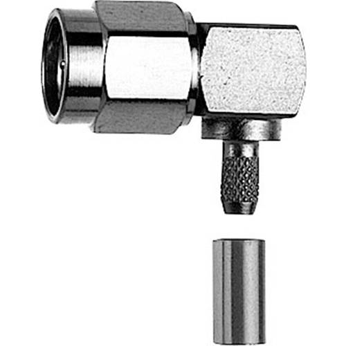 Telegärtner 100024609 100024609 SMA-Steckverbinder Stecker, gewinkelt 50 Ω 1 St.