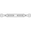 TOOLCRAFT 1066897 Spannschlossmutter M10 Edelstahl A2 DIN 1480 1 St.