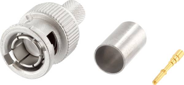 Telegärtner 100023475 100023475 HDTV-BNC-Steckverbinder Stecker, gerade 75 Ω 1 St.