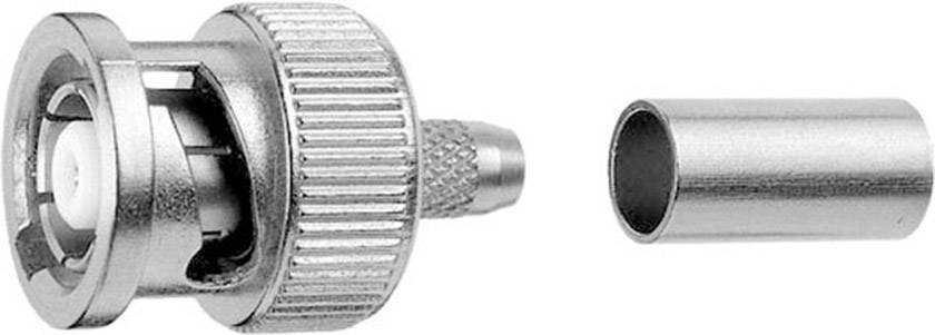 Telegärtner 100023361 100023361 BNC-Reverse-Steckverbinder Stecker, gerade 50 Ω 1 St.