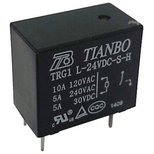 Tianbo Electronics TRG1 L-S-H 24VDC Printrelais 24 V/DC 3 A 1 Schließer 1 St.