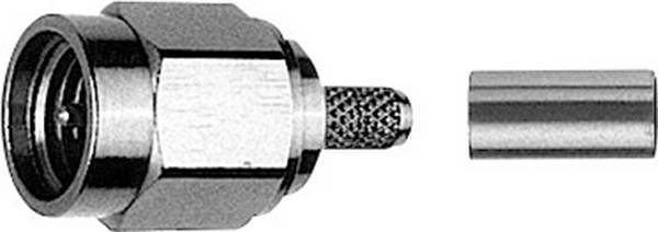 Telegärtner 100024600 100024600 SMA-Steckverbinder Stecker, gerade 50 Ω 1 St.