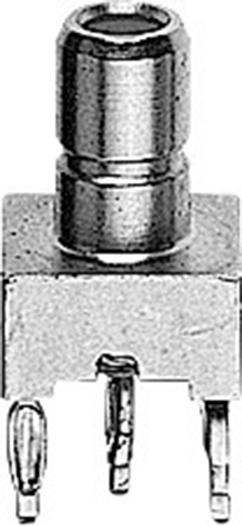 Telegärtner 100024856 100024856 SMB-Steckverbinder Stecker, Einbau vertikal 50 Ω 1 St.