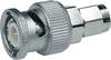 Telegärtner 100023638 100023638 Koax-Adapter BNC-Stecker - SMA-Stecker 1 St.