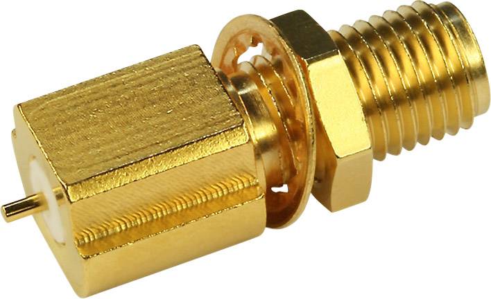 Telegärtner J01151A0451 SMA-Edge-Mount-Einbaubuchse SMT-1