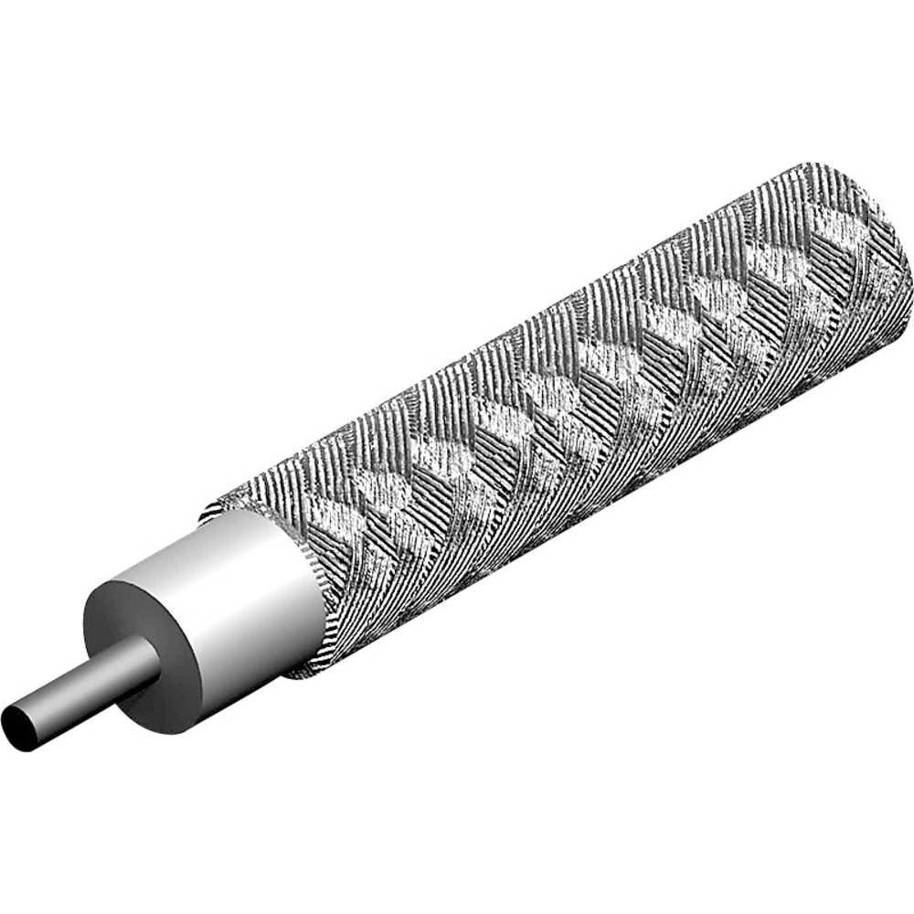 Coaxkabel Semi Flex. 141 50 Ω Zilver Telegärtner L01030E0000 Per meter