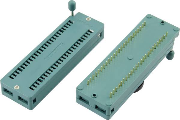 TRU COMPONENTS 1366933 IC-Testsockel Rastermaß: 7.62 mm Polzahl: 14 1 St.