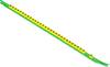 TE Connectivity STD01Y-9 Kennzeichnungsclip Aufdruck 9 Außendurchmesser-Bereich 1 bis 1.40 mm 1768041-2