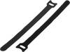 Basetech 98001c371 Klettkabelbinder zum Bündeln Haft- und Flauschteil (L x B) 250 mm x 13 mm Schwarz 1 St.