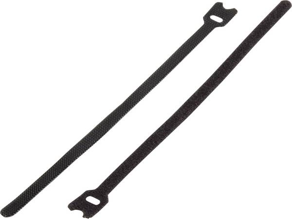 Basetech 98001c378  Klettkabelbinder zum Bündeln Haft- und Flauschteil (L x B) 200 mm x 7 mm Schwarz 1 St.