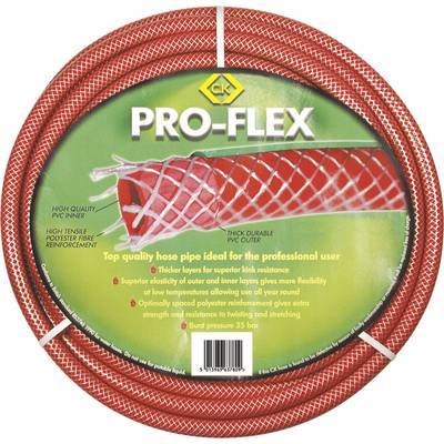 C.K G762630 Pro-Flex Gartenschlauch Schlauch-Innen-Ø=19 mm 30 m 3/4 Zoll 1 St. Rot-0