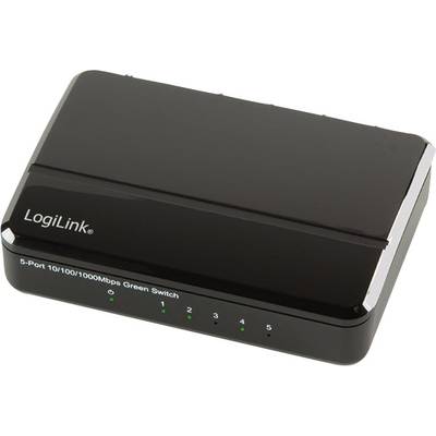 LogiLink NS0105 Netzwerk Switch  5 Port 1 GBit/s  