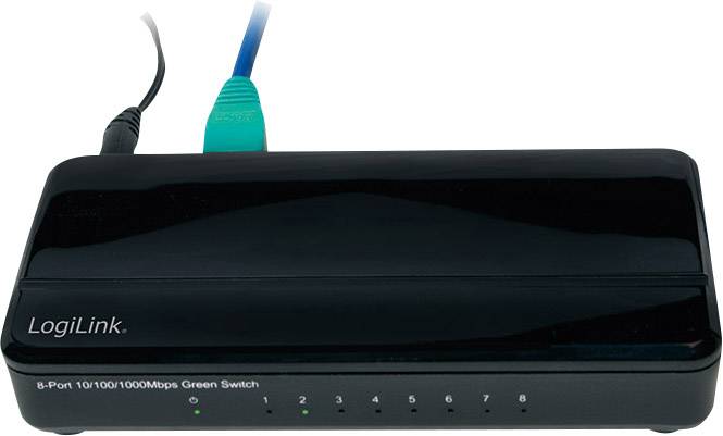 LogiLink NS0106 Netzwerk Switch NS0106 8 Port 1 GBit/s-2