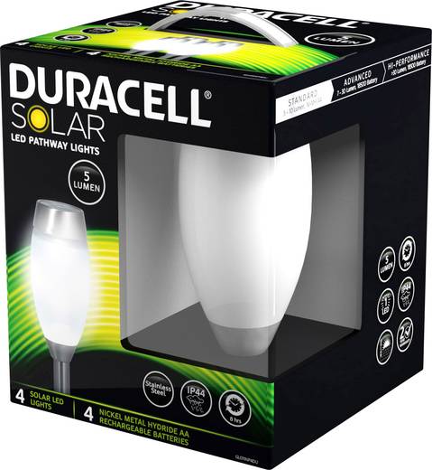 Solar-Gartenleuchte mit Bewegungsmelder LED Kalt-Weiß ...