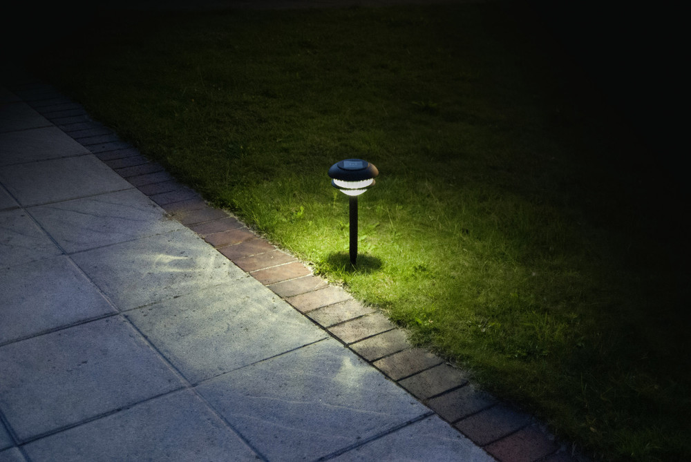 SolarGartenleuchte mit Bewegungsmelder LED KaltWeiß Duracell