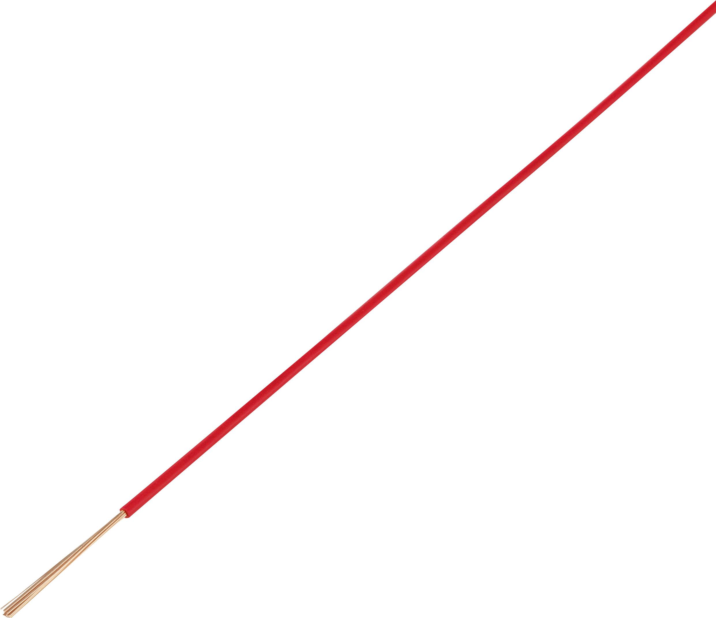 5m ROT 6mm² KFZ Leitung Fahrzeugkabel Kupferlitze =1,40€//m