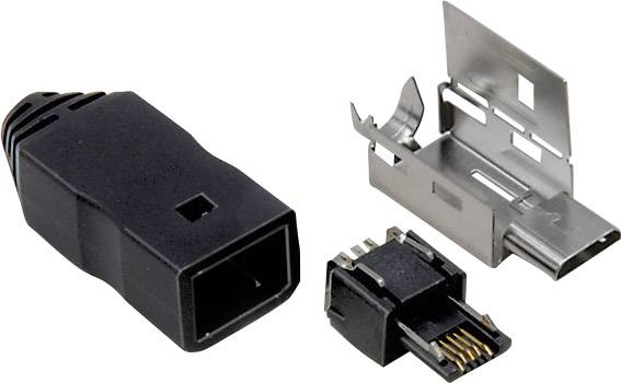 Mini-Din-Buchse Adapter Inhalt 1St. TRU Components USB A Stecker 2.0