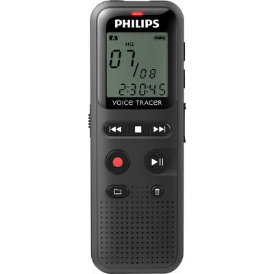Digitales Diktiergerät Philips DVT1150  Schwarz