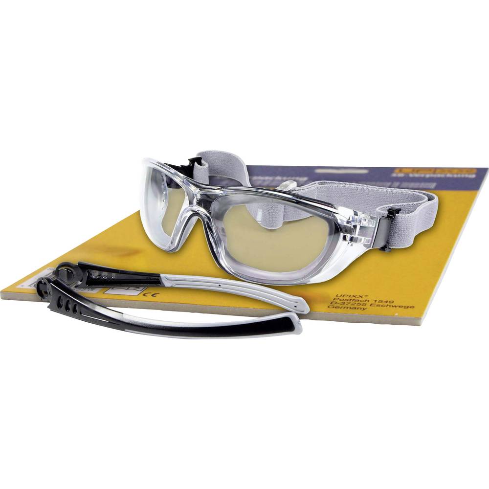 L+D Upixx MULTI Vision 26791SB Veiligheidsbril Zwart, Grijs EN 166-1 DIN 166-1