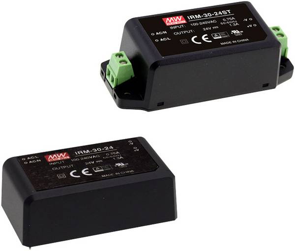 MEAN WELL IRM-30-12 AC/DC-Printnetzteil 12 V 2500 mA 30 W