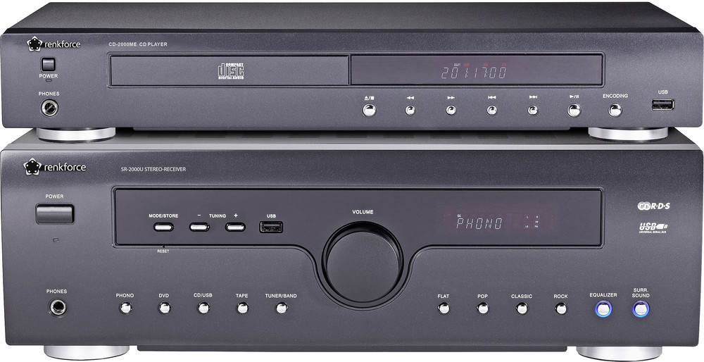 HiFiBaustein Set SR2000U + CD2000ME Renkforce kaufen