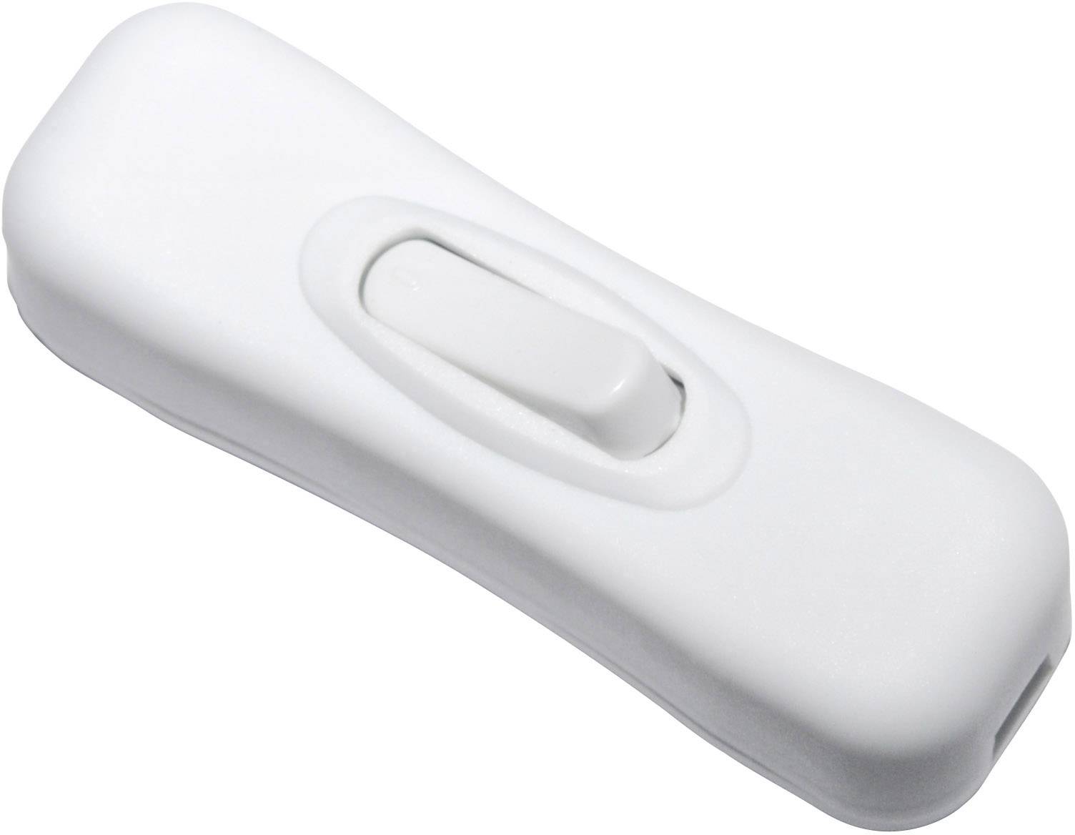 TRU COMPONENTS Snorafbryder Hvid 1 x Off/On 2 A 1 stk