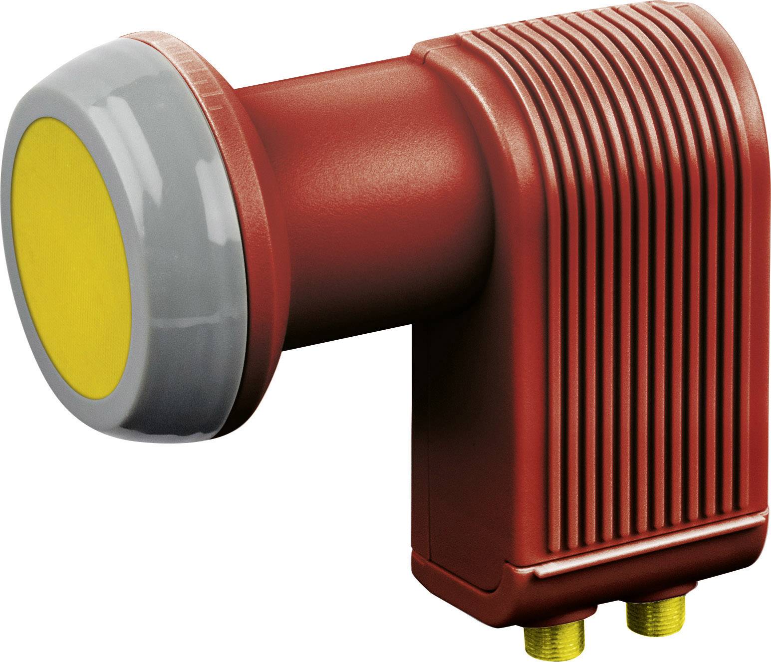 SCHWAIGER Twin LNB 40mm Sun Protect Ziegelrot