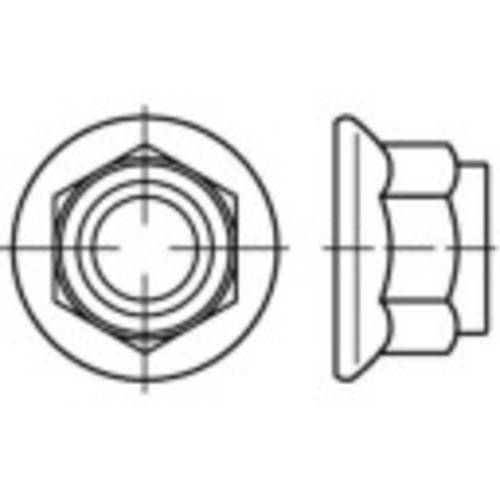 TOOLCRAFT 137205 Sicherungsmuttern M8 DIN 1663 Stahl galvanisch verzinkt 100 St.