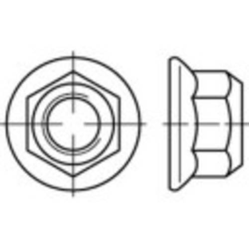 TOOLCRAFT 137208 Sicherungsmuttern M6 DIN 1664 Stahl galvanisch verzinkt 100 St.