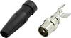 Conrad Components 1372216 Koax-Stecker mit Knickschutztülle Anschlüsse: Koax-Stecker IEC 1 St.