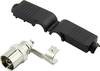 Conrad Components 1372220 Koax-Winkelkupplung Anschlüsse: Koax-Buchse IEC 1 St.