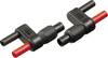 Fluke PM9081 Messadapter BNC-Buchse - Lamellenstecker 4 mm berührungssicher