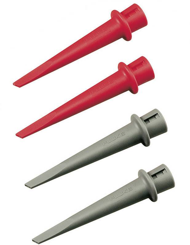 Fluke HC200 Prüfspitzen-Set Steckverbinder Rot, Grau