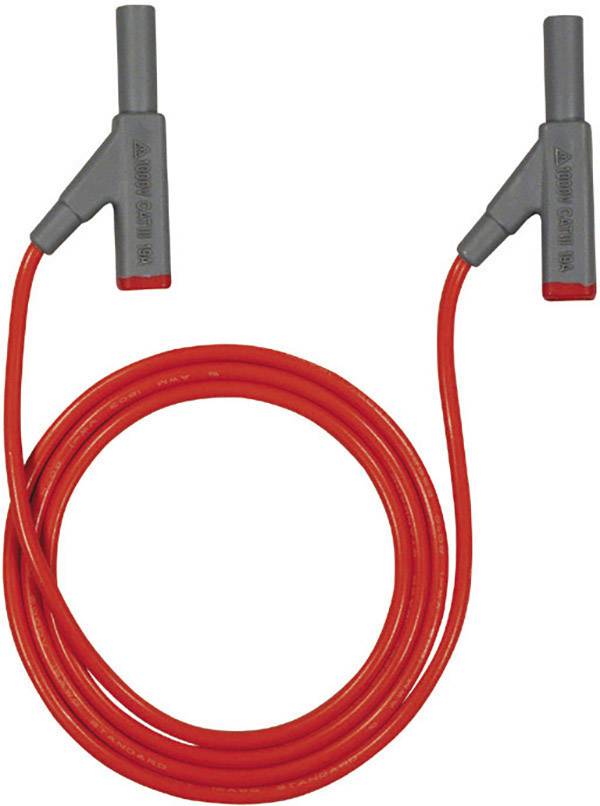 Beha Amprobe 307112 Sicherheits-Messleitung 4 mm-Stecker 4 mm-Stecker 2.00 m Rot 1 St.