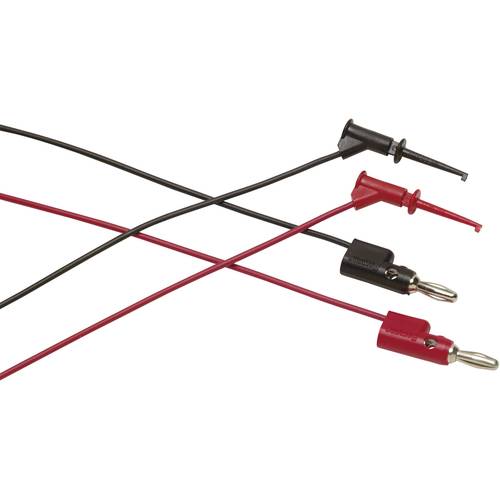 Fluke TL960 Messleitungs-Set Abgreifklemmen Bananenstecker 4 mm 0.90 m Rot, Schwarz 1 St.