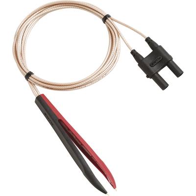 Fluke Calibration TL2x4W-TWZ Messleitung [Prüfspitze - Stecker 4 mm]  Rot, Schwarz 1 St.