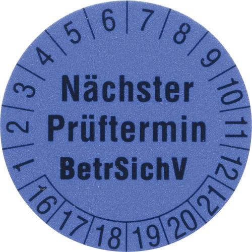 Beha Amprobe 2145963 1239D Prüfetiketten 1 St.