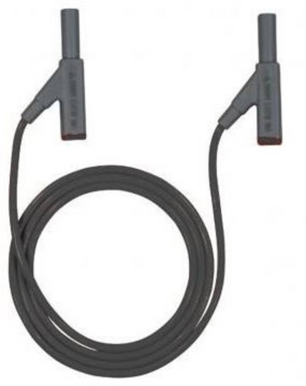 Beha Amprobe 307121 Sicherheits-Messleitung 4 mm-Stecker 4 mm-Stecker 1.00 m Schwarz 1 St.